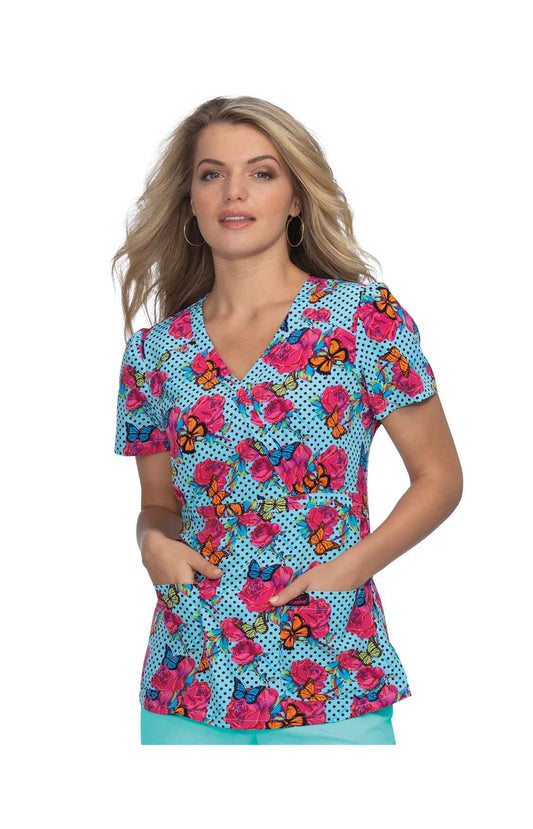 TOP B121PR PFL - MyScrubs Uniformes Clínicos