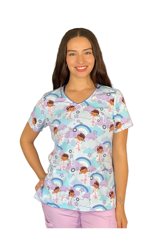 TOP TF614 DCGS - MyScrubs Uniformes Clínicos