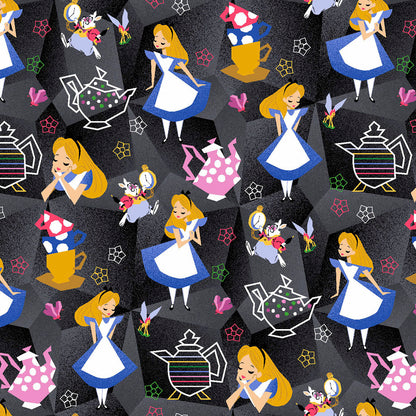 Top clínico Cherokee Disney TF756 mujer estampado ALPA fondo gris - detalle