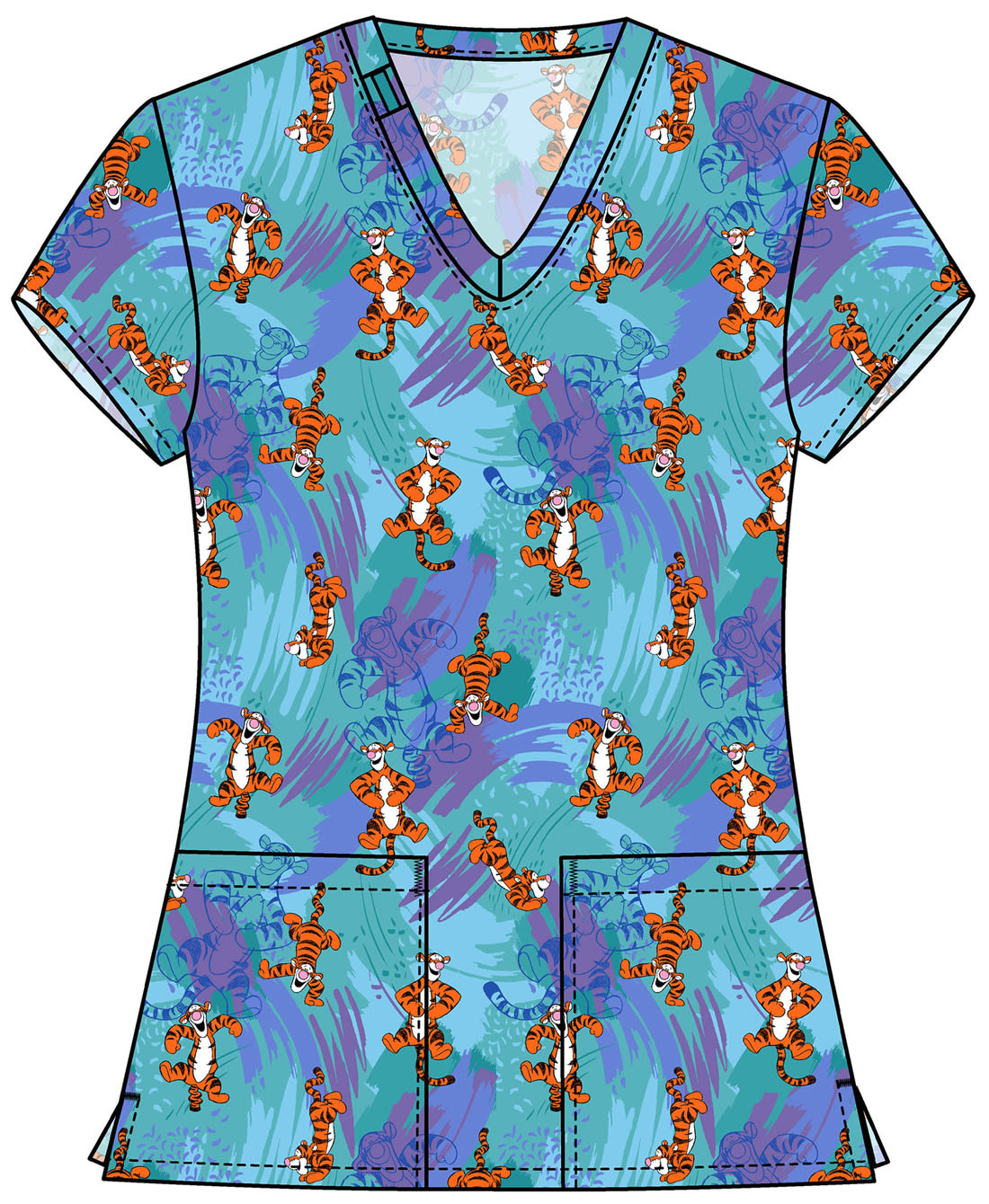 TOP TF796 PHRX - MyScrubs Uniformes Clínicos