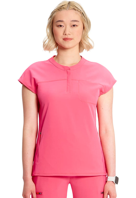 Top clínico Cherokee Infinity IN622A mujer liso colección GNR8 - vista 2
