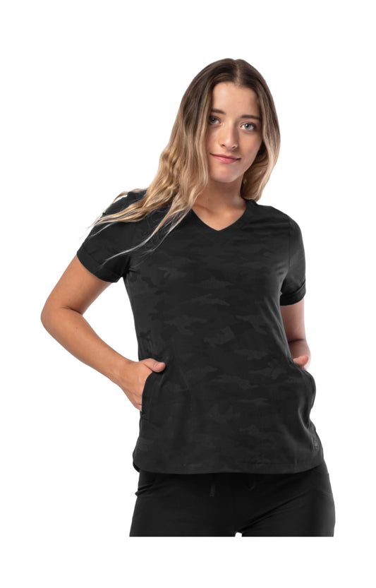 TOP 2353 BLACK - MyScrubs Uniformes Clínicos