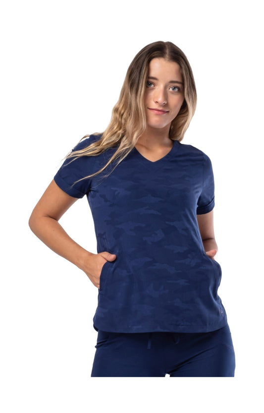 TOP 2353 NAVY - MyScrubs Uniformes Clínicos
