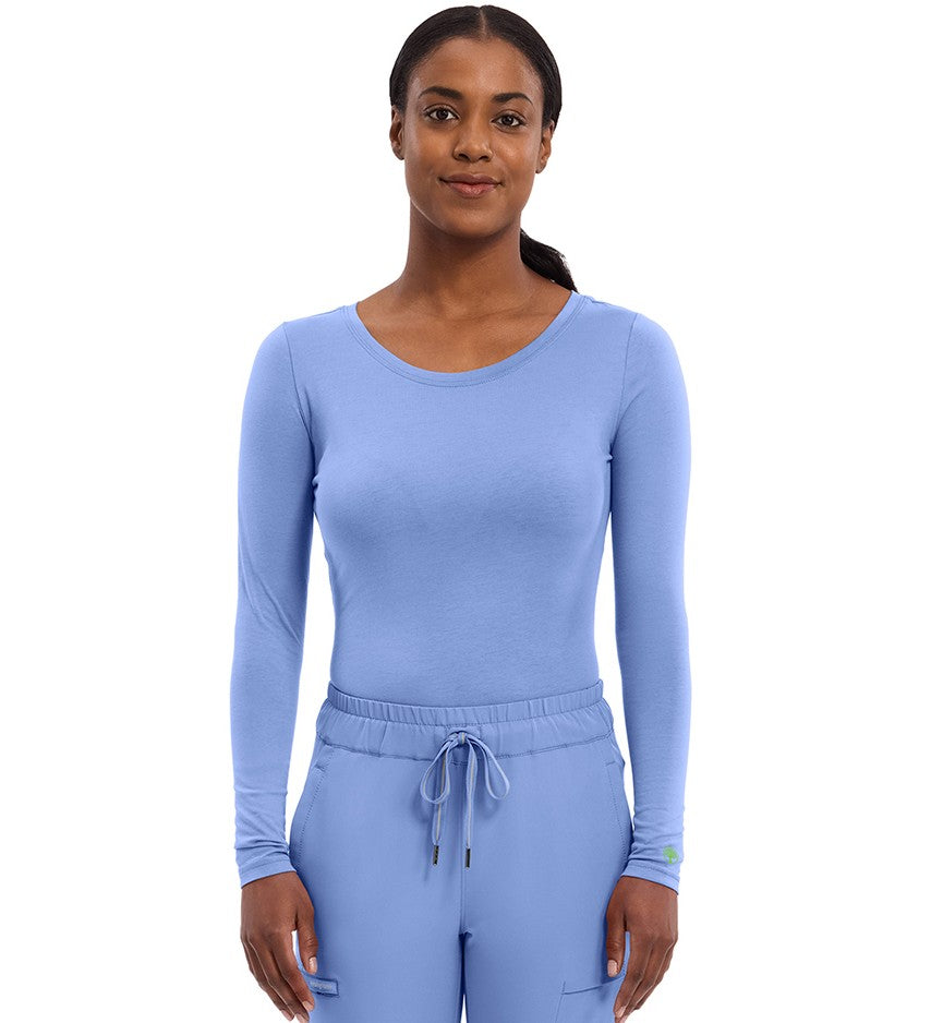 POLERA PRIMERA CAPA 5047 CEIL - MyScrubs Uniformes Clínicos