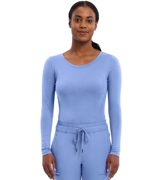 POLERA PRIMERA CAPA 5047 CEIL - MyScrubs Uniformes Clínicos