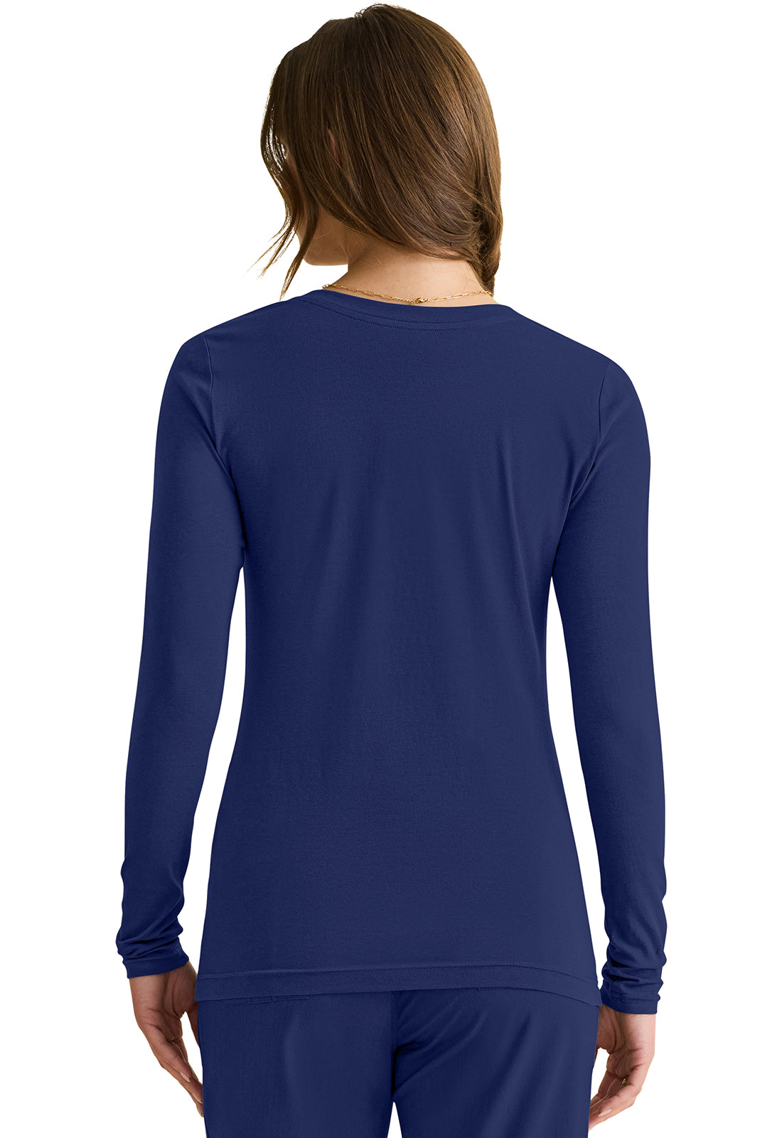 POLERA PRIMERA CAPA 5047 NAVY - MyScrubs Uniformes Clínicos