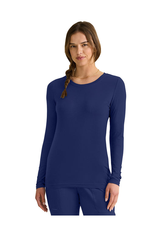 POLERA PRIMERA CAPA 5047 NAVY - MyScrubs Uniformes Clínicos