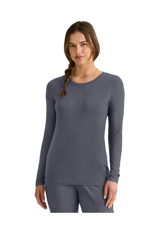 POLERA PRIMERA CAPA 5047 PEWTE - MyScrubs Uniformes Clínicos