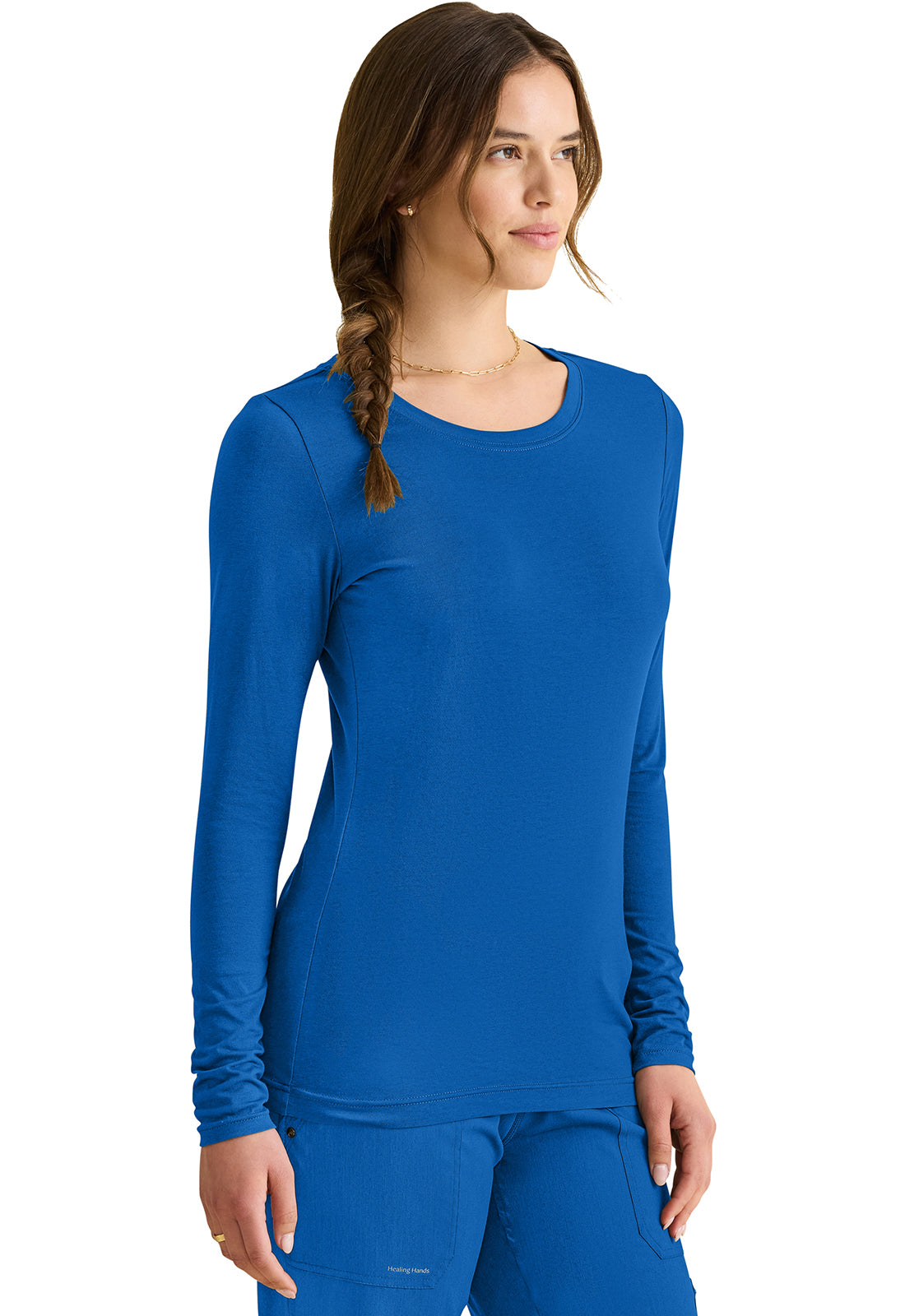 POLERA PRIMERA CAPA 5047 ROYAL - MyScrubs Uniformes Clínicos