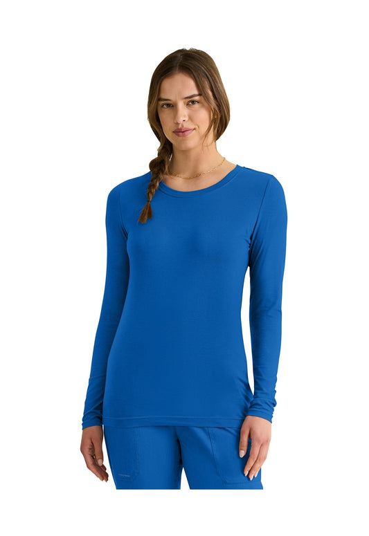 POLERA PRIMERA CAPA 5047 ROYAL - MyScrubs Uniformes Clínicos