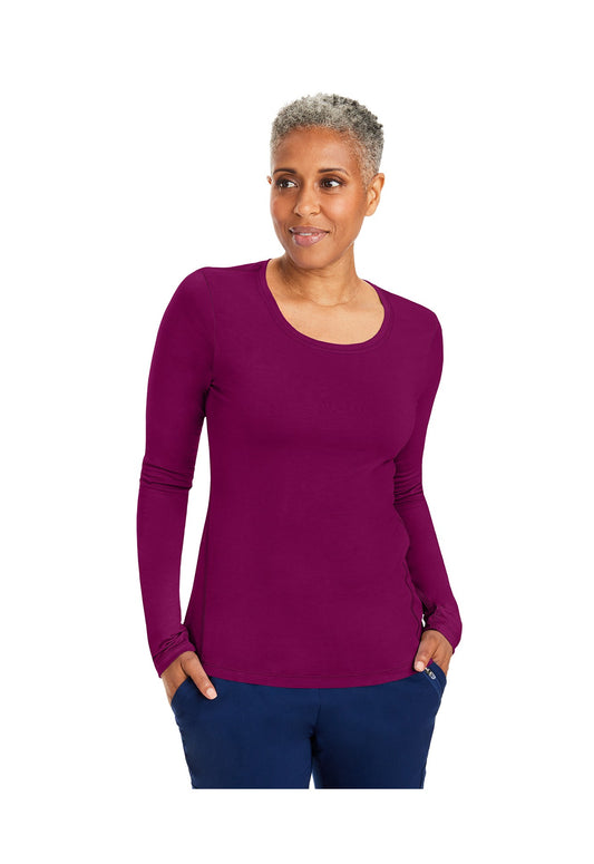 POLERA PRIMERA CAPA 5051 WINE - MyScrubs Uniformes Clínicos
