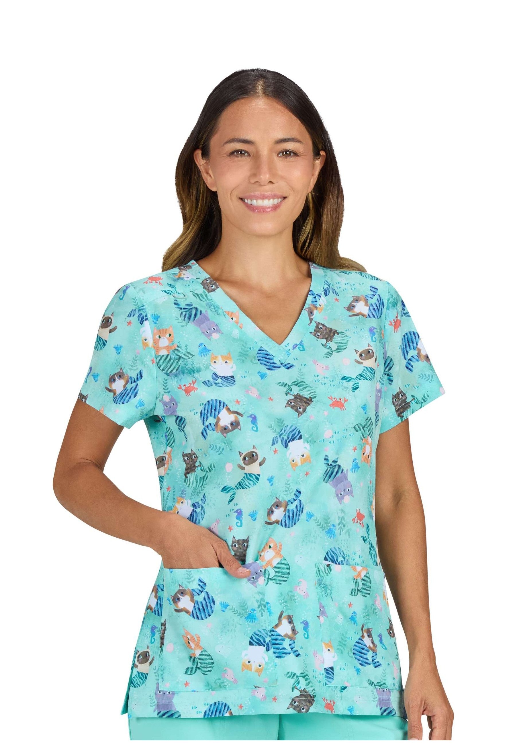 TOP 1122PRA PUR - MyScrubs Uniformes Clínicos