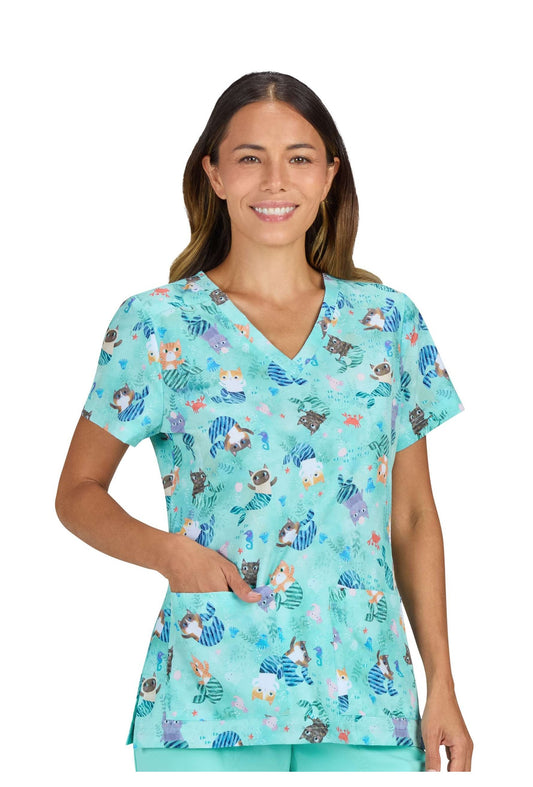 TOP 1122PRA PUR - MyScrubs Uniformes Clínicos